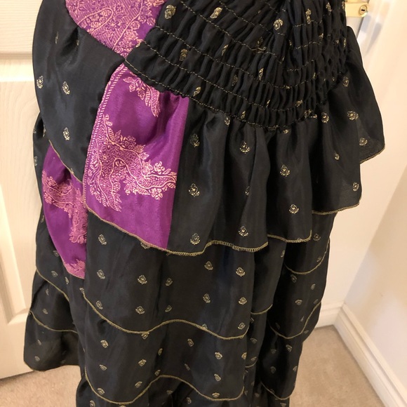 Silk - Summer Silk Halter Dress “Cha-Cha-Cha!!” (Nwot) - Picture 4 of 10